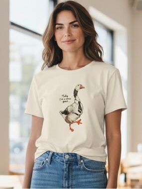 Today I’m a Serious Goose Graphic Tee - Small